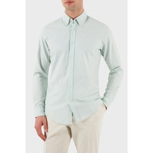 Boss % 100 Pamuk Regular Fit Düğmeli Yaka Gömlek Erkek Gömlek 50489341 446