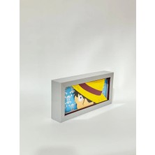 Luffy 3D Anime Lightbox Işıklı Kutu Tablo