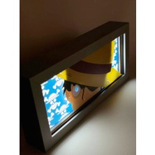 Luffy 3D Anime Lightbox Işıklı Kutu Tablo