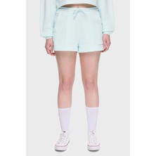 Les Benjamins % 100 Pamuk Regular Fit Yüksek Bel Çimalı Short Bayan Short Lbnoosessfuso