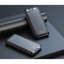 Powerbank 10.000MAH Type C LED Ekran 22.5W + Pd3.0/2.0  + Qc3  Ultra Slım Şarj Cihazı BJ52