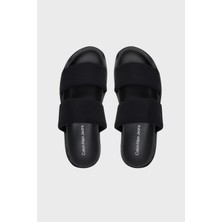 Calvin Klein Logolu Pamuklu Çift Bantlı Sandalet YM0YM012220GJ Erkek Sandalet YM0YM01222 0gj