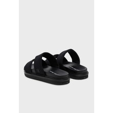 Calvin Klein Logolu Pamuklu Çift Bantlı Sandalet YM0YM012220GJ Erkek Sandalet YM0YM01222 0gj