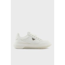 Emporio Armani Logolu Kalın Taban Sneaker Ayakkabı Erkek Ayakkabı X4X633 XR325 M801