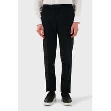 Emporio Armani Yün Karışımlı Regular Fit Normal Bel Düz Paça Pantolon Erkek Pantolon EM000464 TE12332 UC001