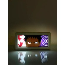 Obito 3D Anime Lightbox Işıklı Kutu Tablo