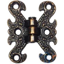 Zamak Kelebek Menteşe - Küçük, 30X40MM, Oksit, 1 Adet