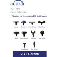 Acura AC-750 Isıtmalı & Soğutmalı Profesyonel Masaj Tabancası