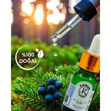 Karum Academy Aromaterapi Doğal Cam Damlalıklı Ardıç Uçucu Yağ 10ml