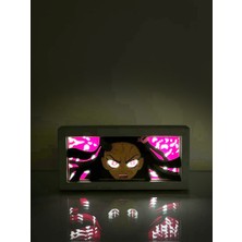 Nezuko 3D Anime Lightbox Işıklı Kutu Tablo