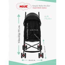 Simple Baston Bebek Arabası
