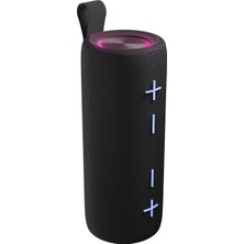 S-Link SL-S80 Zenix Siyah 20W 1800MAH + 1800MAH Tf-Aux-Tws-Ipx6 Mıknatıslı Bluetooth Hoparlör