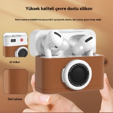 Yuanbao Sevimli Ins Retro Kamera Için Airpods 4 Nesil Kulaklık Kılıfı (Yurt Dışından)