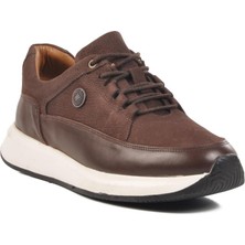 2230 Pika M Siyah  Deri Erkek Sneaker