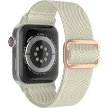 MMP Shop Apple Watch 10 42MM 9 8 7 6 Se Uyumlu 38 40 41MM Uyumlu Esnek Kumaş Akıllı Saat Kordon