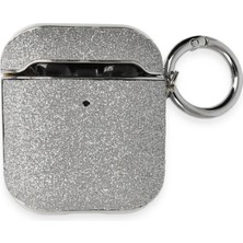 Newface Apple AirPods 2 (2.nesil) Spell Simli Kılıf - Gümüş Ynsmr