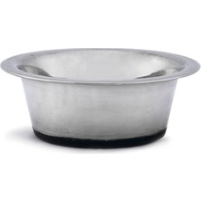 Beeztees Köpek Mama Su Kabı, Kaymaz Tabanlı, Paslanmaz Çelik, 13CM, 450ML