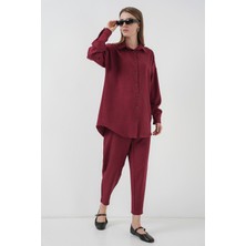 6622 Keten Ikili Takım - Bordo