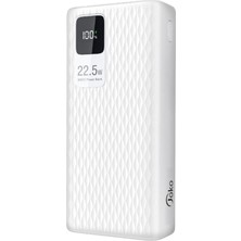 Konfulon A26Q 30000MAH Powerbank 20W Hızlı Şarj Type-C ve 5 Çıkışlı Taşınabilir Güç Kaynağı