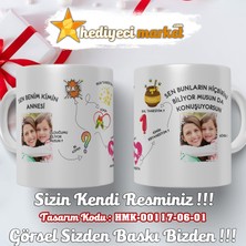 Hediyeci Market Prens Karakter Temalı Beyaz Kupa Bardak - Hmk-00117-06-01