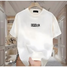 Cakkey Crush Baskılı Beyaz Tshirt