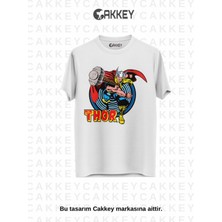 Cakkey Thor Baskılı T-Shirt