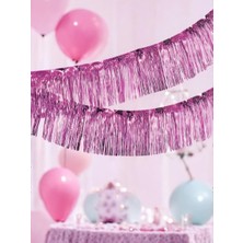 Parti Adresi Parti Süsleri Metalize Püskül Süs Rose Gold 2 mt