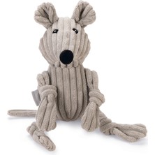 Beeztees Köpek Oyuncağı, Fare, Kadife, Gri, 30X11X11,5CM