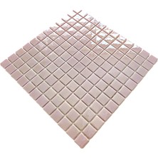 Mutfak Tezgah Arası, Havuz, Banyo, Sauna, Spa, Iç ve Dış Dekorasyonda Tüm Yüzeyler Için, Güz Gülü, 31,5X31,5CM. Fileli Cam Mozaik. (10 File Karo = 1 M2 Fiyatıdır )