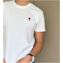 Cakkey Ami Paris Baskılı  Oversize Rahat Kalıp Tshirt