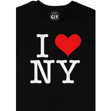 Cakkey I Love Ny Siyah Tişört