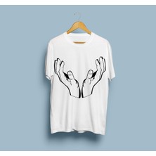 Bahriyeli Collection Oversize Hand Baskılı Tasarım T-Shirt