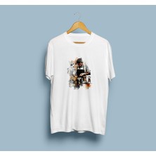 Bahriyeli Collection Oversize Barista Tasarım Unisex T-Shirt