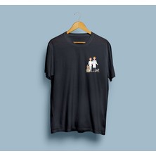 Bahriyeli Collection Oversize Veteriner / Vet Cep Logolu Unisex T-Shirt