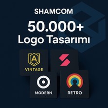 50.000+ Logo Tasarımı – Shamcom’dan Dev Grafik Paketi