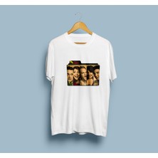 Bahriyeli Collection Oversize How I Met Your Mother Karakterleri Unisex T-Shirt