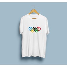 Bahriyeli Collection Oversize Kıtalar/continents Tasarımlı Unisex T-Shirt