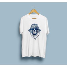 Bahriyeli Collection Oversize Salt Rock Kuru Kafa Tasarım Unisex T-Shirt