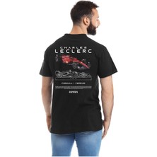 Cakkey Ferrari Formula 1 F1 Charles Leclerc Oversize Tshirt