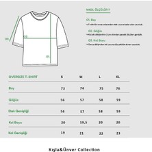 Oversize Paris ve Eyfel Unisex T-Shirt