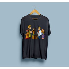 Bahriyeli Collection Oversize Scooby Doo Karakterleri Tasarım T-Shirt
