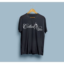Bahriyeli Collection Oversize Kahve Zamanı Unisex T-Shirt