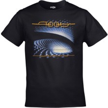 Cakkey Siyah Tool Fear Inoculum Ön Arka Baskılı Tshirt