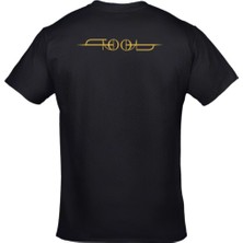 Cakkey Siyah Tool Fear Inoculum Ön Arka Baskılı Tshirt