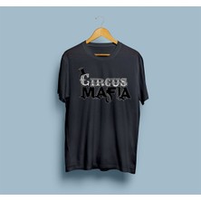Bahriyeli Collection Oversize Circus Mafia Tasarım Unisex T-Shirt