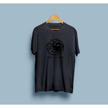 Bahriyeli Collection Oversize Ateş ve Kan Tasarım Unisex T-Shirt