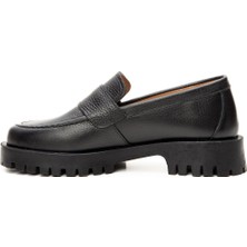Hakiki Deri Rahat Günlük Kadın Loafer Ayakkabı