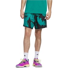 Adidas Erkek  Yeşil  Şort Crazylıte Aop 3 JI7565