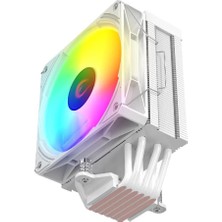 Rampage Octagon C70 Beyaz 12CM Argb Sıcaklık Göstergeli Hava Soğutucu - Octagon C70 Beyaz