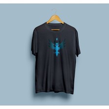 Bahriyeli Collection Oversize Selçuklu Kartalı/ Çift Başlı Kartal Unisex T-Shirt